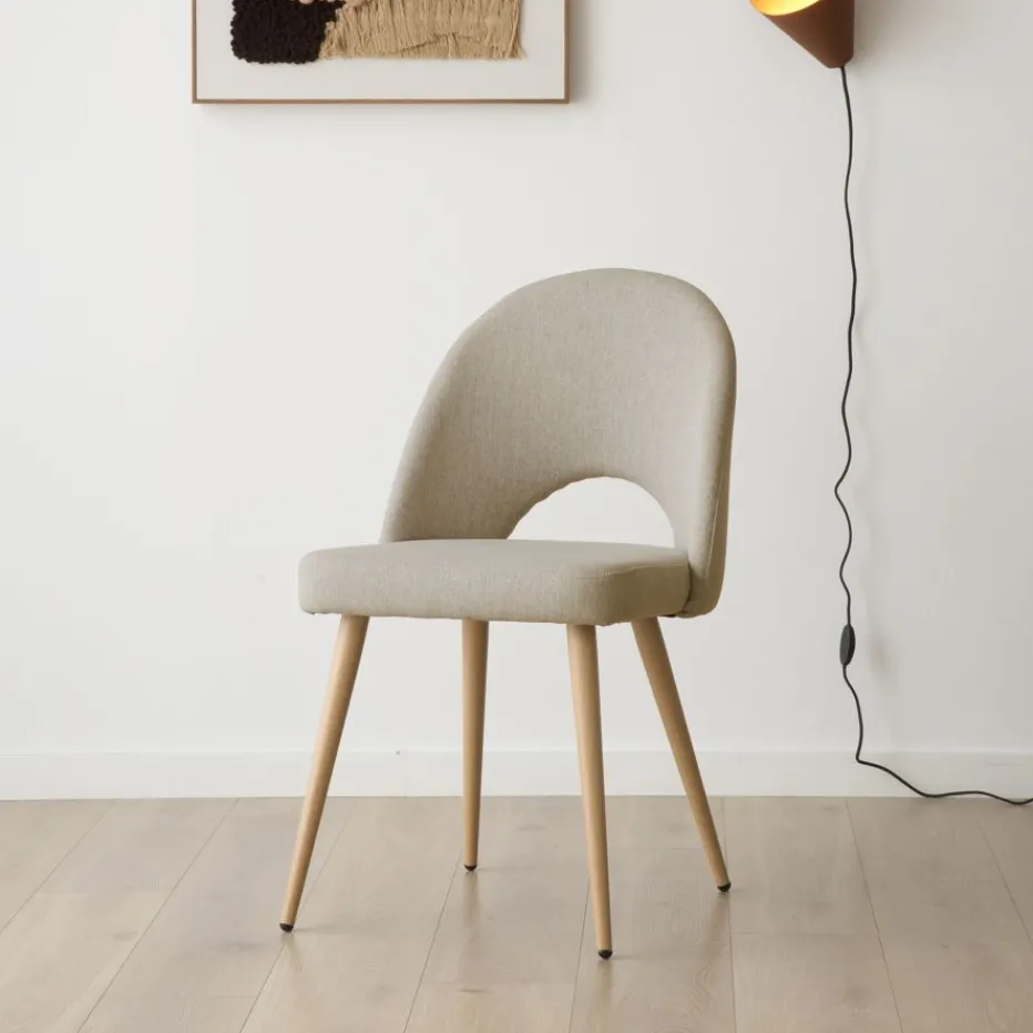 Onna Chaise rembourrée beige^Banak Hot