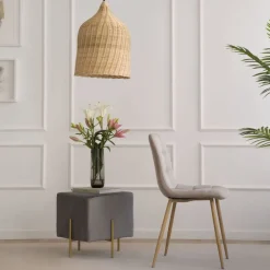 Pack 4 chaises basilea rembourrée beige^Banak Sale
