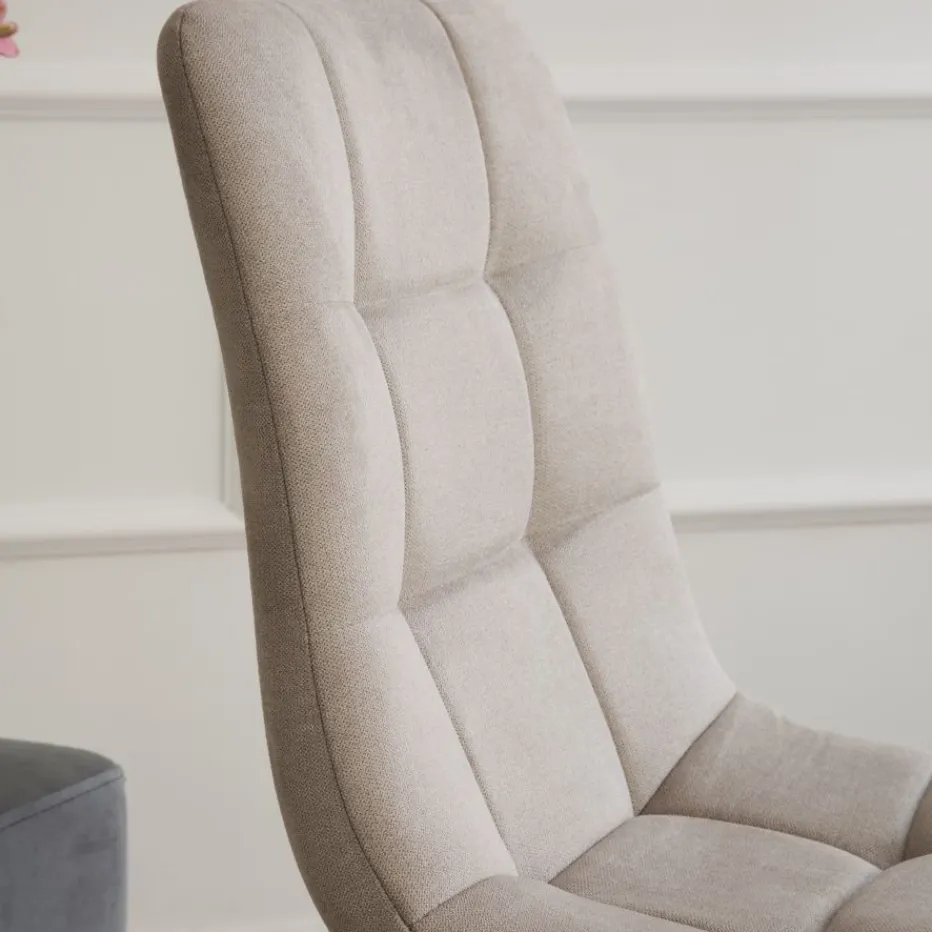Pack 4 chaises basilea rembourrée beige^Banak Sale