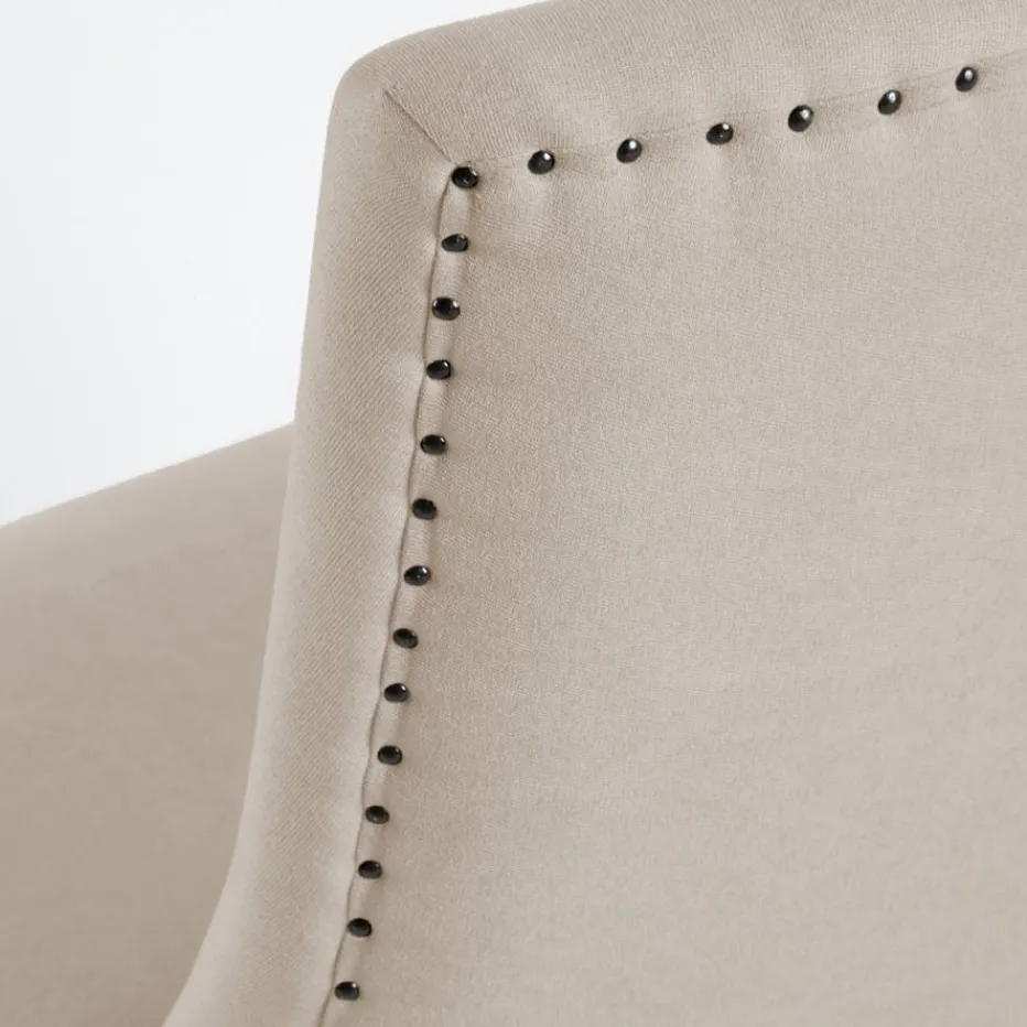 Pack 4 chaises bimba rembourrée beige^Banak Clearance