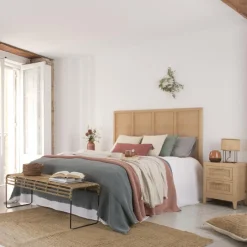 Pandora Tête de lit en bois et rotin pour lit de 150 et 160^Banak Outlet