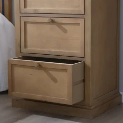 Parma Commode en bois massif de manguier et métal^Banak Clearance