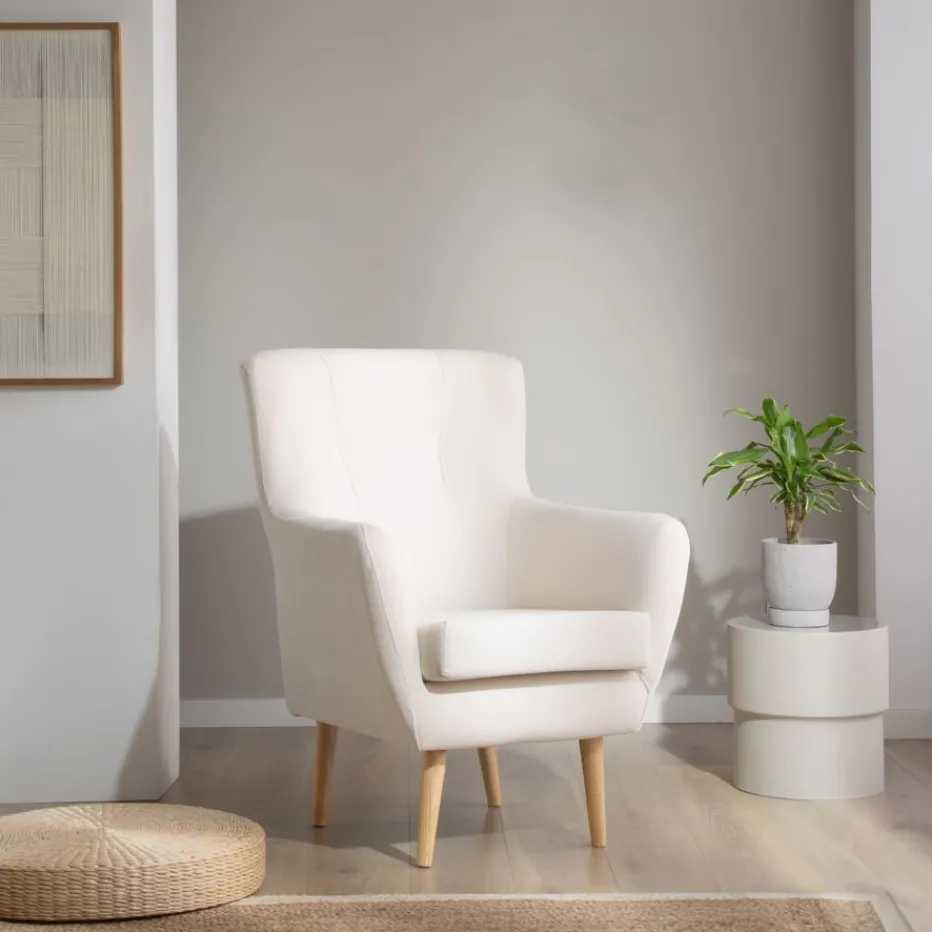 Riva Fauteuil blanc^Banak New
