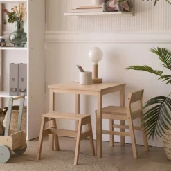 Saga Tabouret enfant en bois réglable^Banak Discount