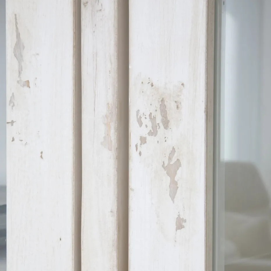 Samet Vitrine en bois massif avec 9 portes en verre^Banak Best