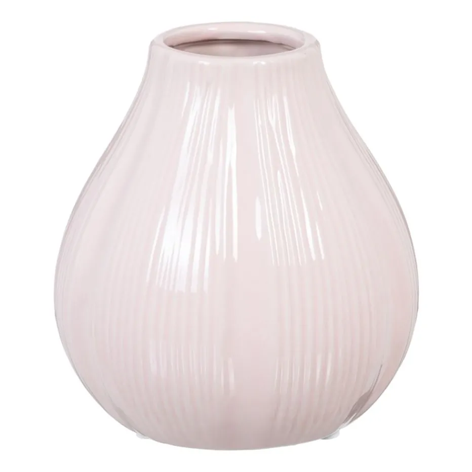 Samos Vase en céramique rose^Banak Outlet