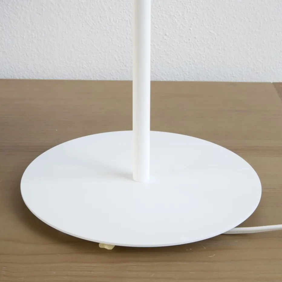 Saya Lampe table table grand base blanc^Banak Discount