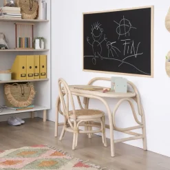 Scooby Chaise enfant en rotin^Banak Discount