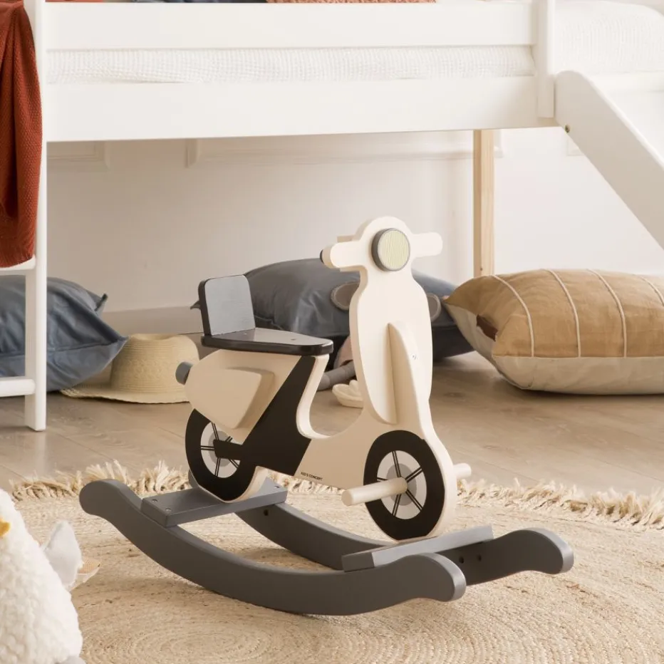 Scoot Balançoire en bois en forme de moto^Banak Clearance