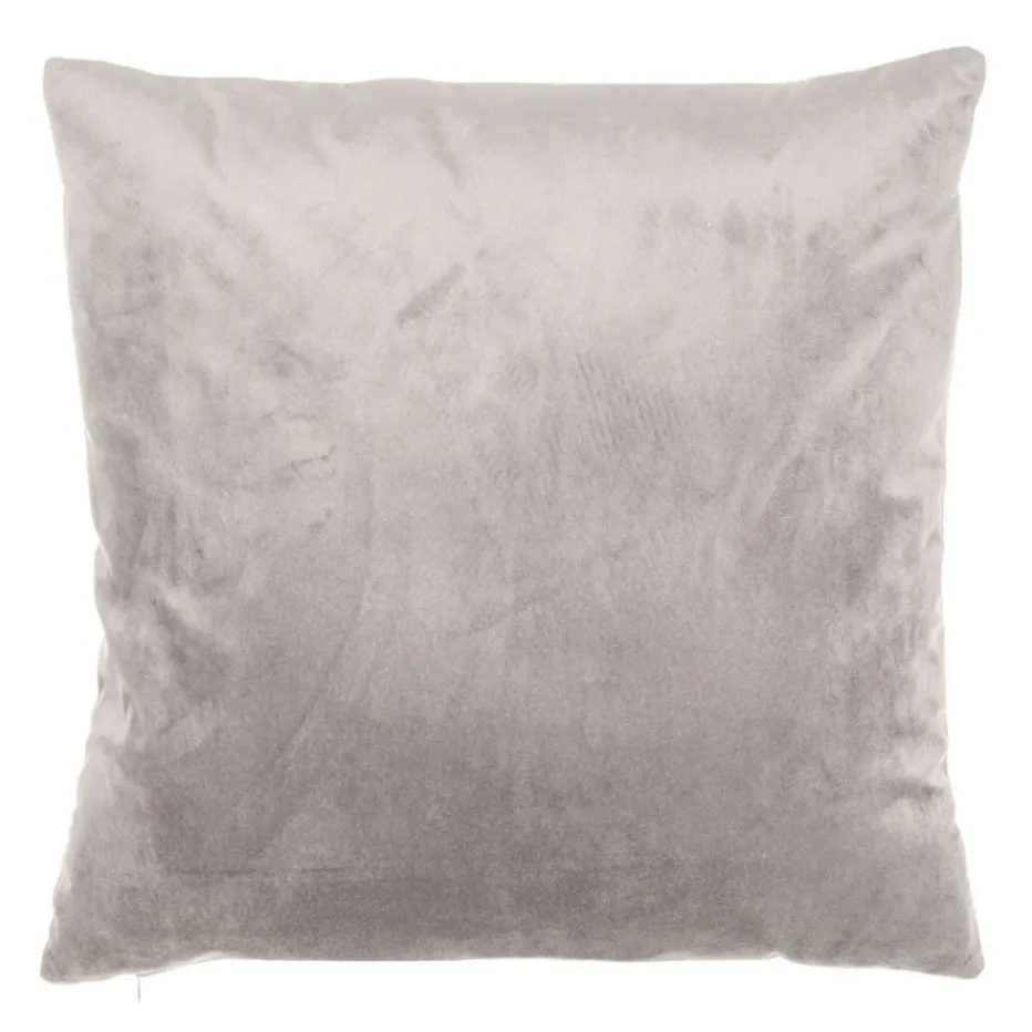 Sidy Coussin velours gris^Banak Discount