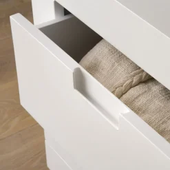 Sisal Meuble tv en bois laqué blanc 160 cm^Banak Sale