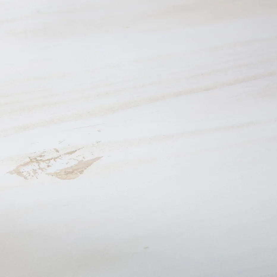 Soho Mesa de comedor rectangular de madera color blanco decay^Banak