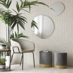 Souris Miroir mural en métal^Banak Hot