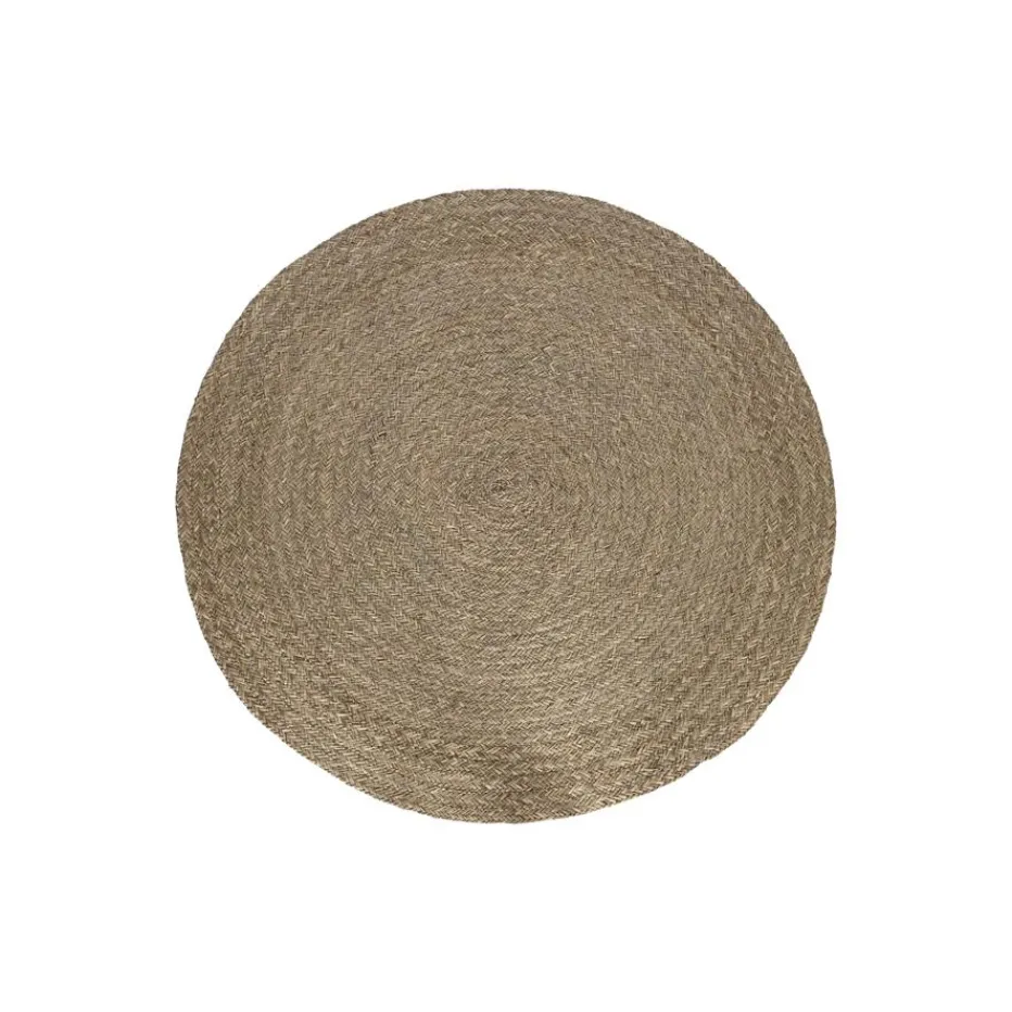 Tapis Rond en fibre naturelle pour salon tuman^Banak Best
