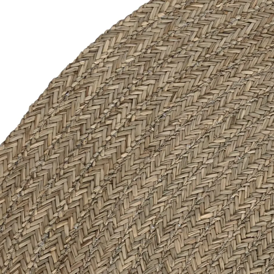 Tapis Rond en fibre naturelle pour salon tuman^Banak Best