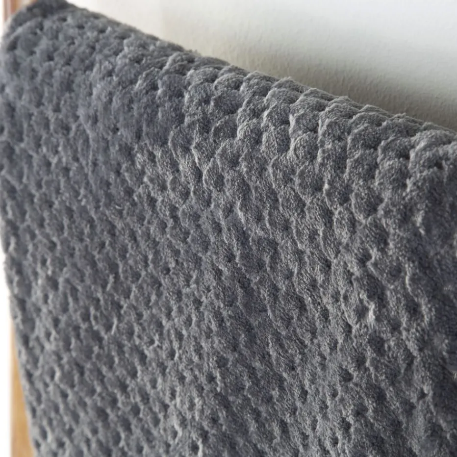 Titta Plaid échecs athracite 130x170^Banak Discount
