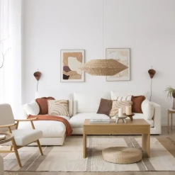 Tokio Pouf carre tapissé^Banak Sale