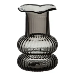 Toko Vase gris en verre décoratif^Banak Hot