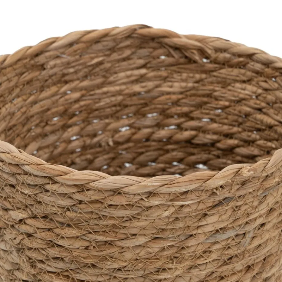 Tusa Ensemble de 3 paniers en fibre naturelle^Banak