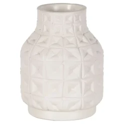 Vasas Vase en céramique blanc^Banak Hot