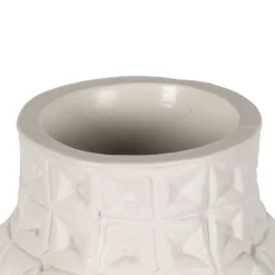 Vasas Vase en céramique blanc^Banak Hot
