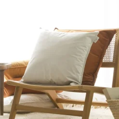 Vela Coussin décoratif en velours pour canapé de couleur perle^Banak Sale