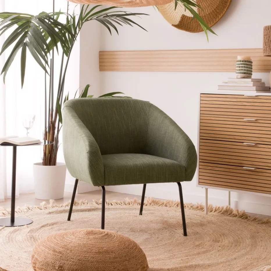 Viggo Fauteuil tapissé vert^Banak Sale