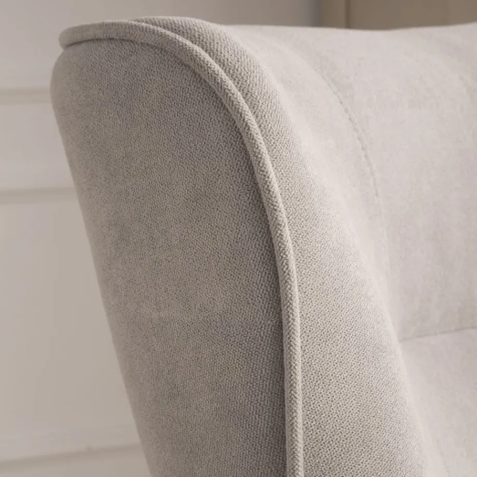Visby Fauteuil gris perle^Banak