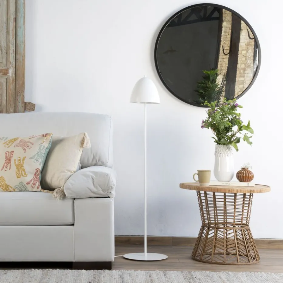 Ydea Lampe pied métal blanc h 130^Banak Sale