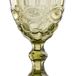 Yelas Verre à pied vert^Banak