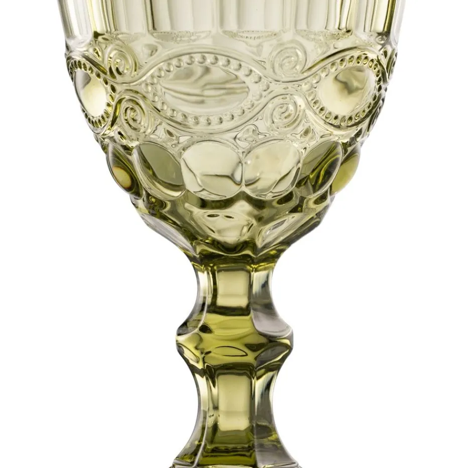 Yelas Verre à pied vert^Banak