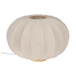Zalka Lampe de table en métal et tissu^Banak New
